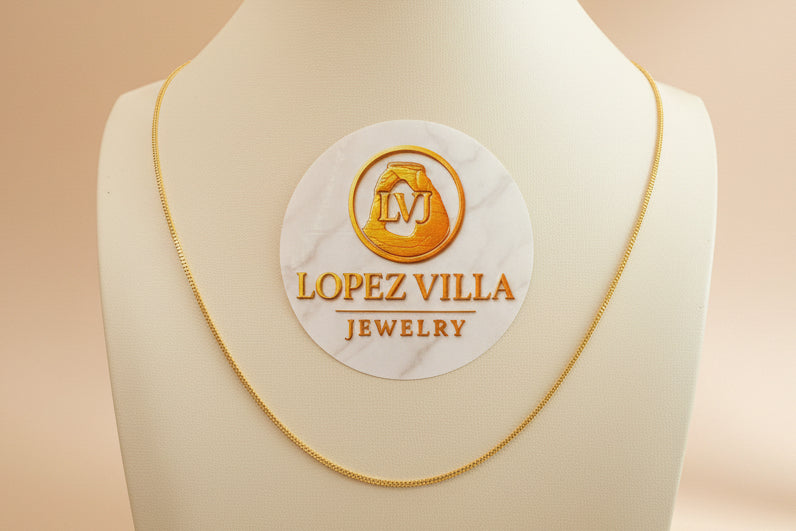 10k Gold Franco Chain, 1.5MM, 22"