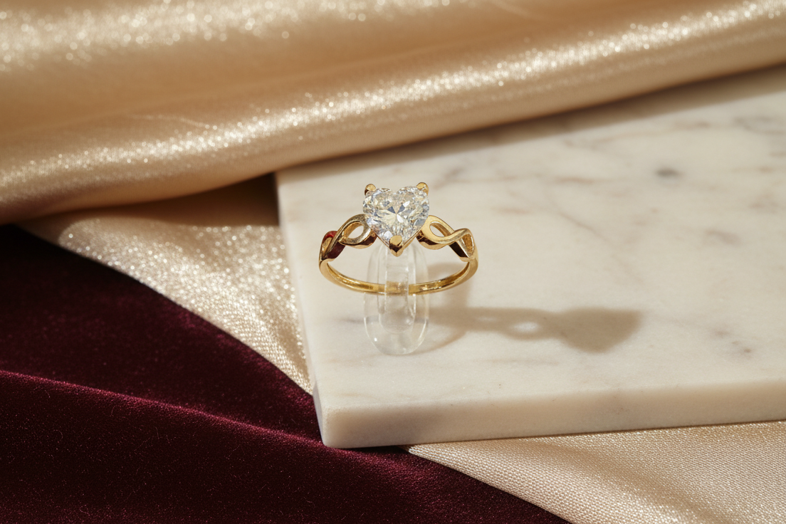 Anillo Mujer Oro 10k, Size 8