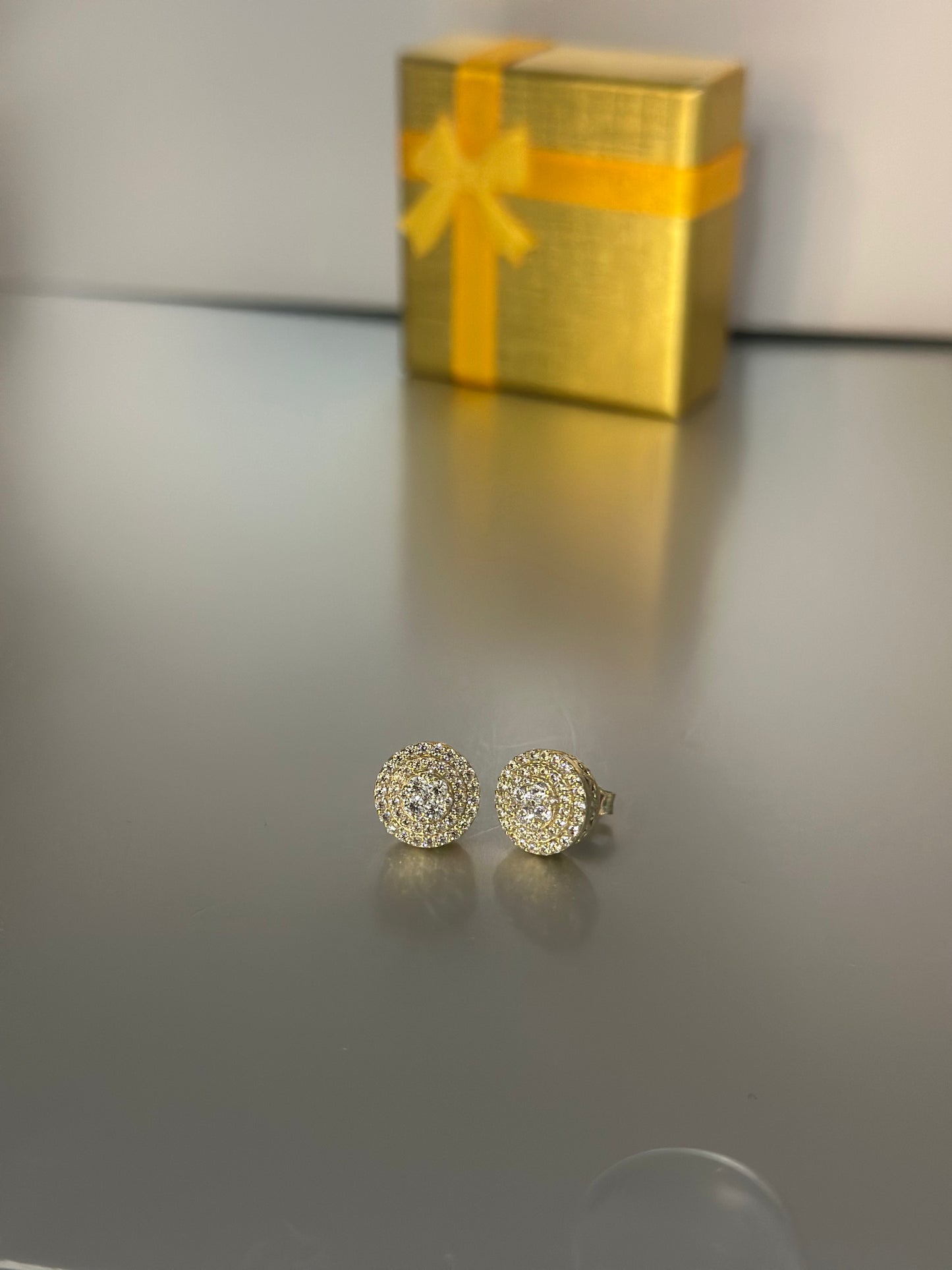 Aretes Unisex (Earrings) Oro 10k