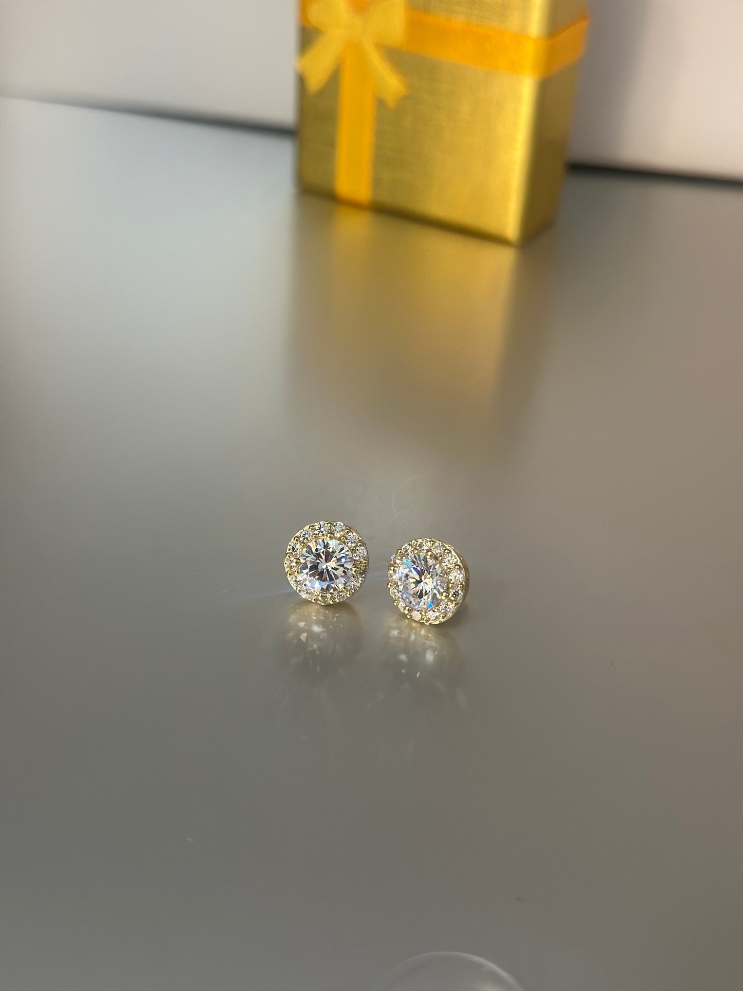 Unisex Earrings (Earrings) 10k Gold