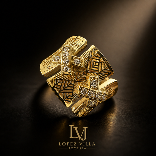 Anillo Chica Oro 10k, Size 7.5