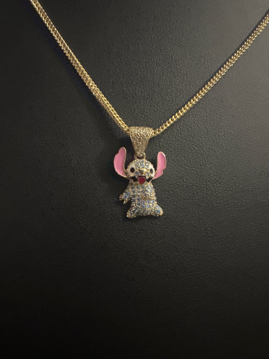 Dije de Stitch Mediano, Oro 10k