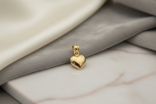 Dije Pequeño Corazón, Oro 10k