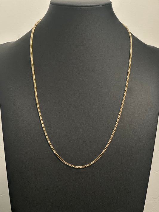 Cadena Franco (Heavy), Oro 10k, 1.8mm, 22"