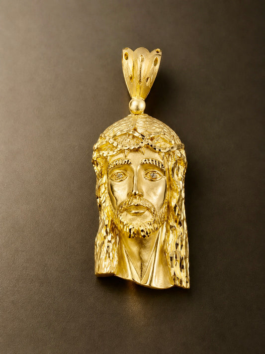 Dije Cristo Oro 10k Italiano