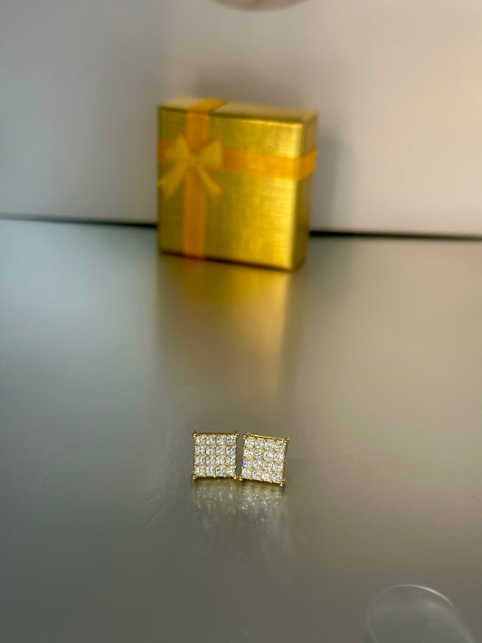 Aretes Unisex (Earrings) Oro 10k