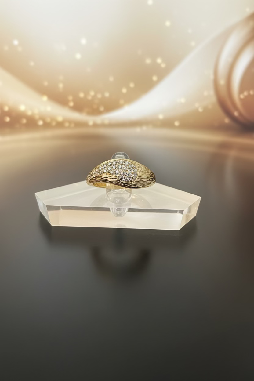 Anillo Mujer Oro 10k, Talla 9