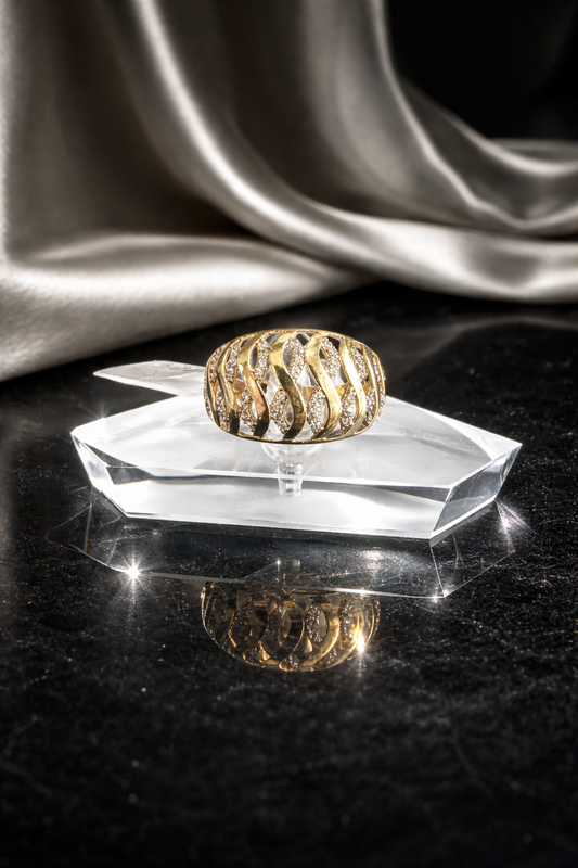 Anillo Oro 14k, Talla 8