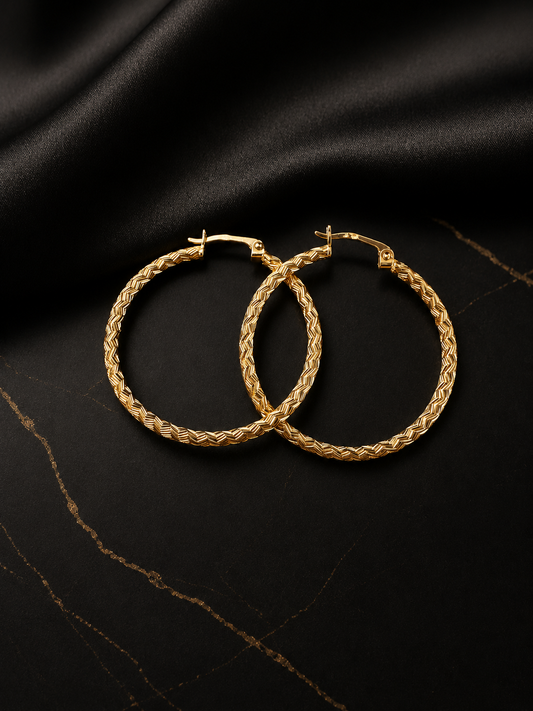 Argollas Sólidas Oro 14k, 2MM.